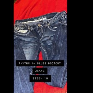 Rhythm in blues jeans